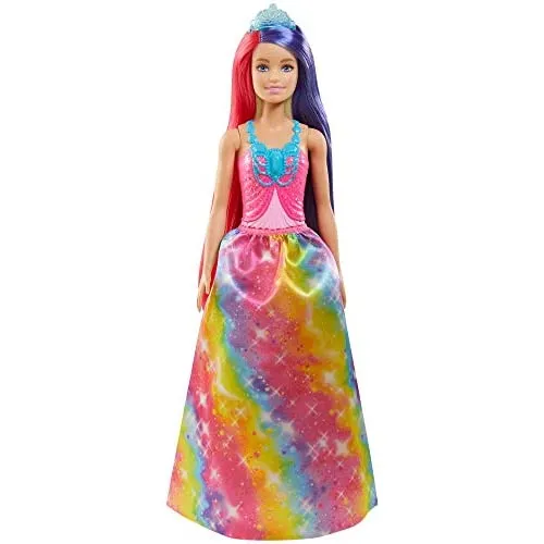 Barbie Dreamtopia Princess Doll 11.5-inch with Extra-Long Two-Tone Hair