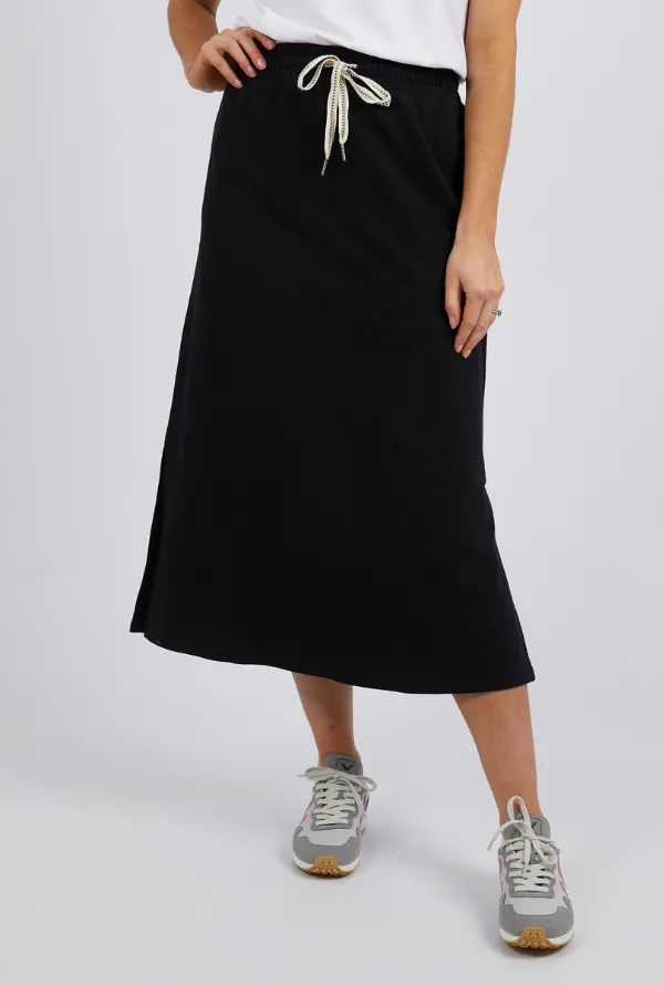 Elm Travel Skirt - Black