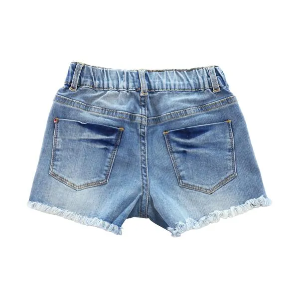 Flamingo Denim Shorts