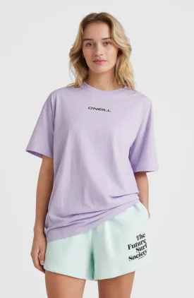 Future Surf Loose Long T-Shirt | Purple Rose