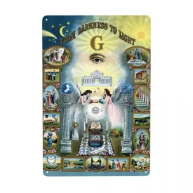 Masonic Canvas - Colorful Design