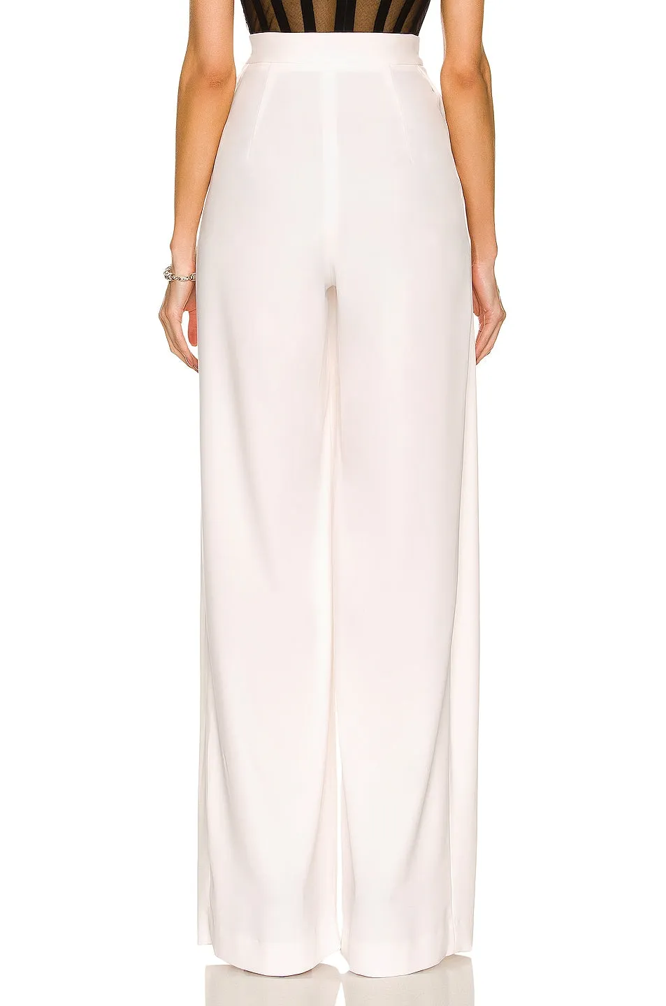 Monot Wide Leg Pants, white