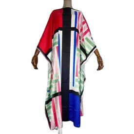 Pre Order:  Vibrant  Kaftan Dress - WINI