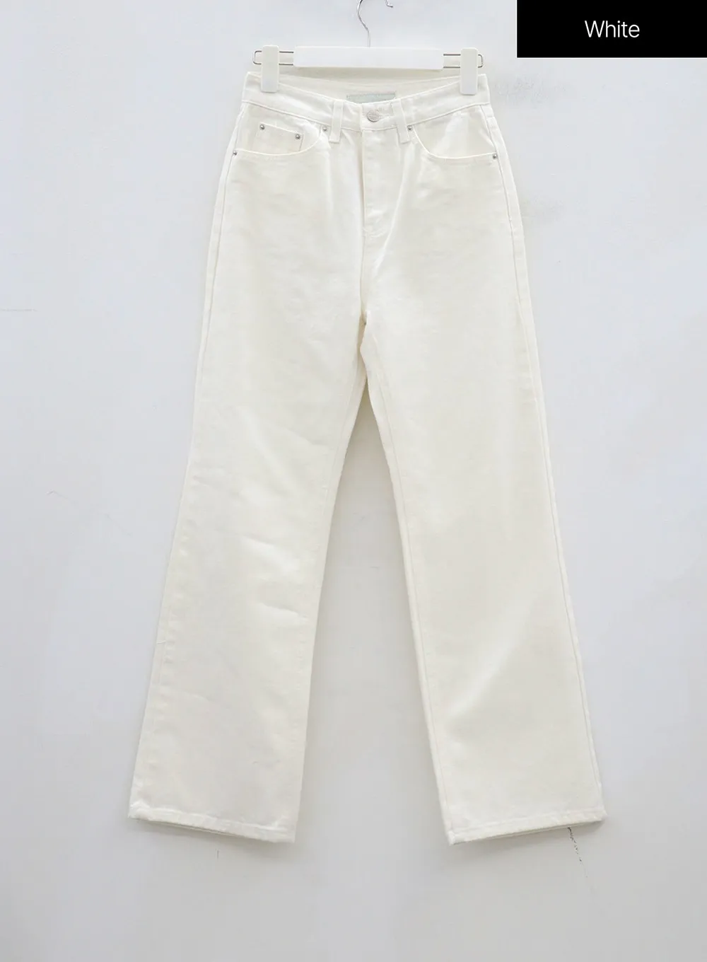 Wide Leg Bootcut Cotton Pants OJ318